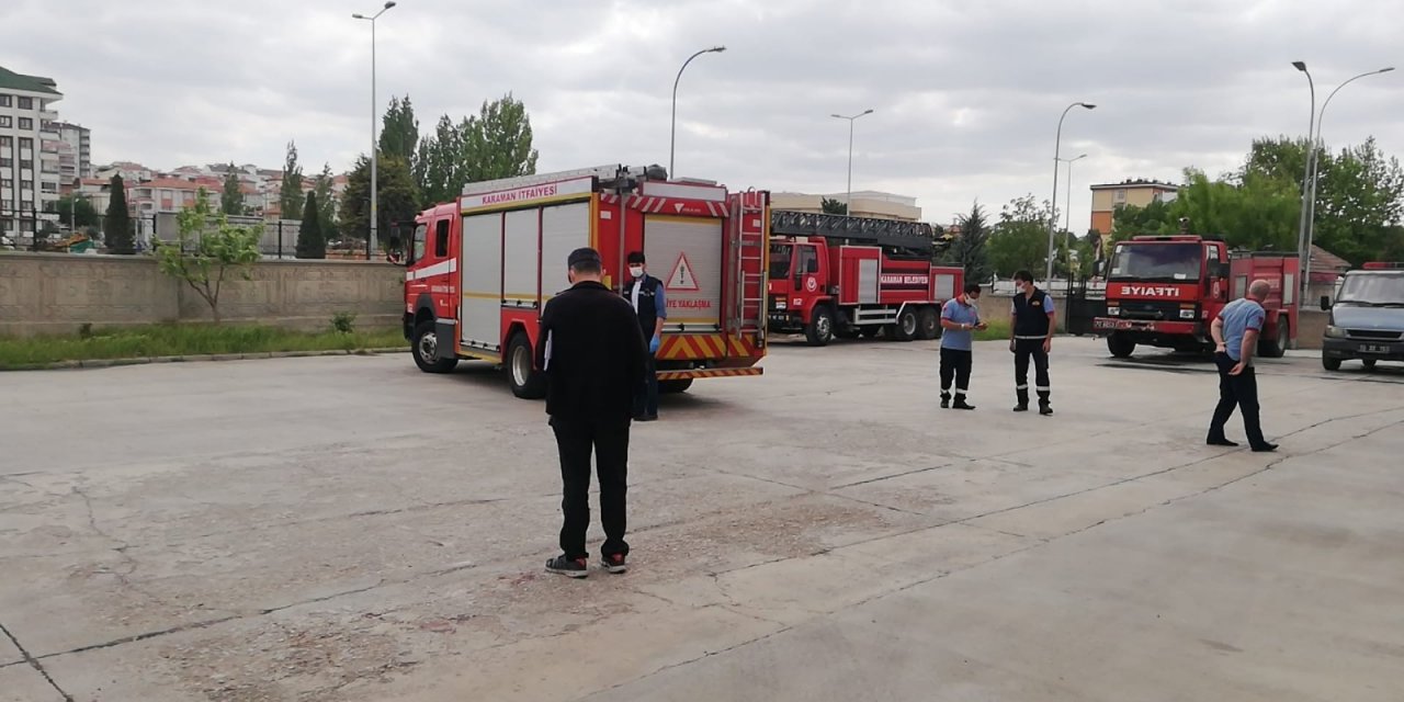 İtfaiye aracının altında kalan itfaiye eri hayatını kaybetti