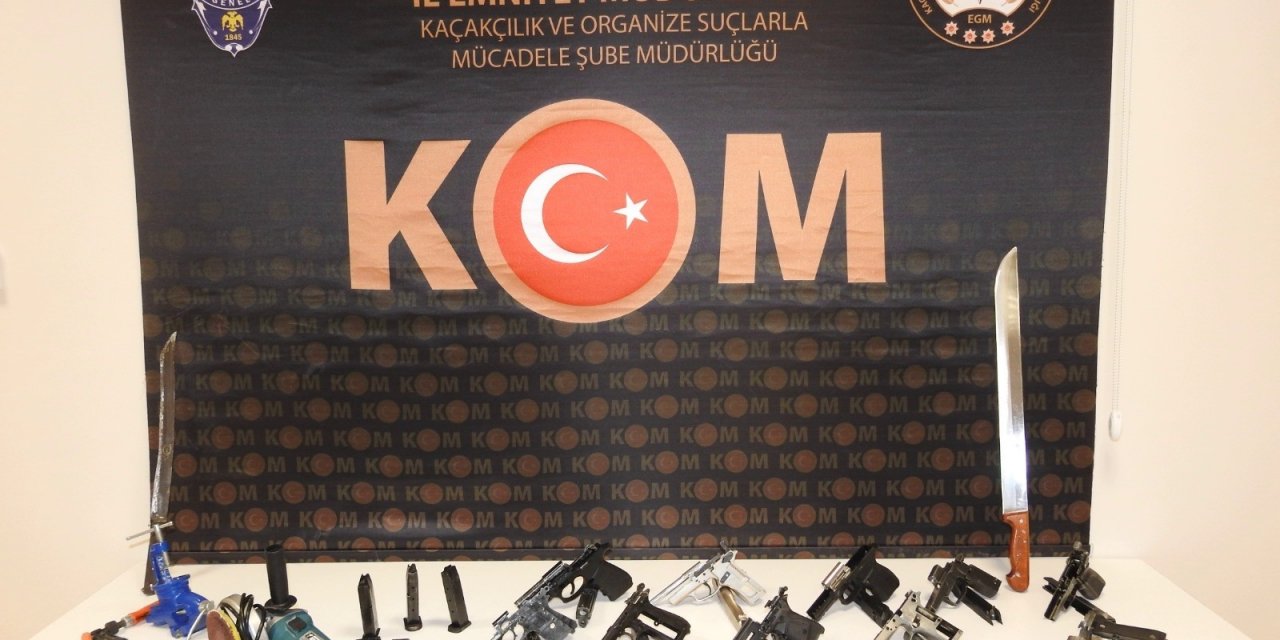 Silah atölyesine baskın