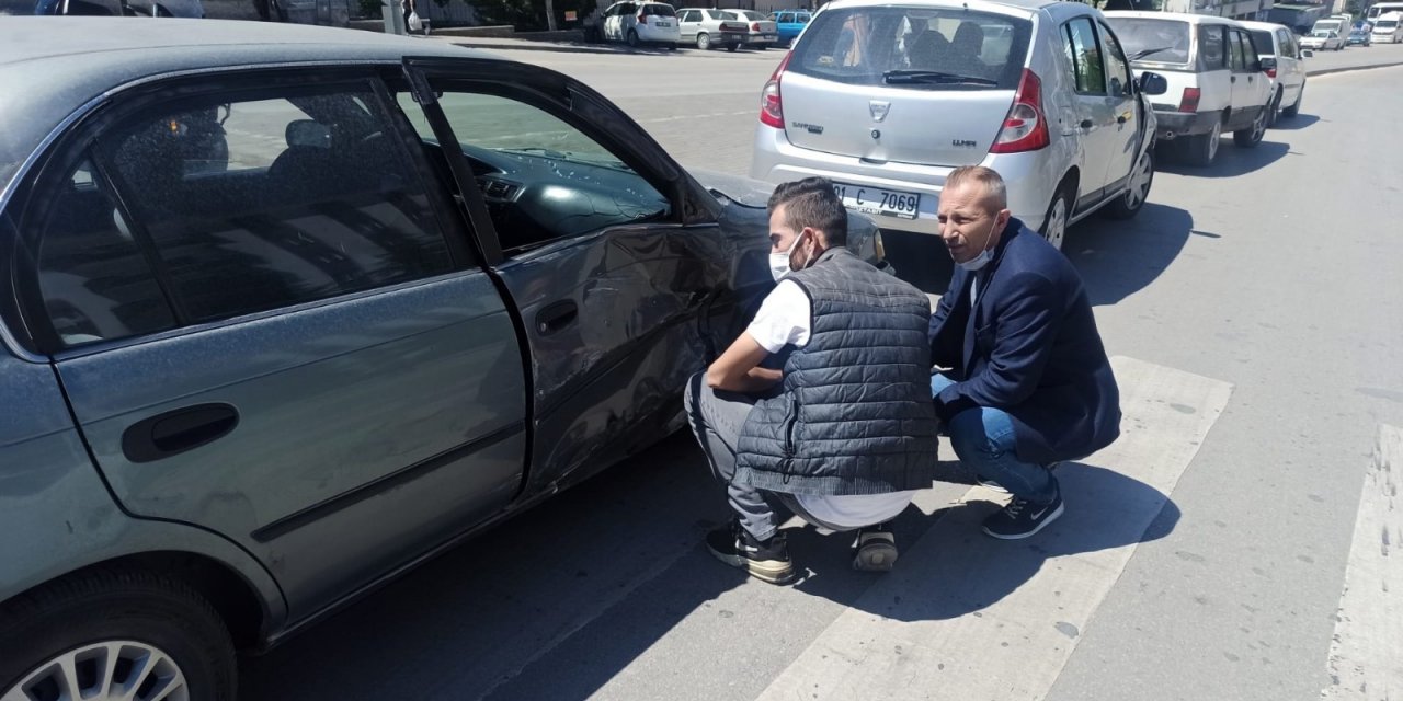 Başkent’te trafik kazası: 2 yaralı