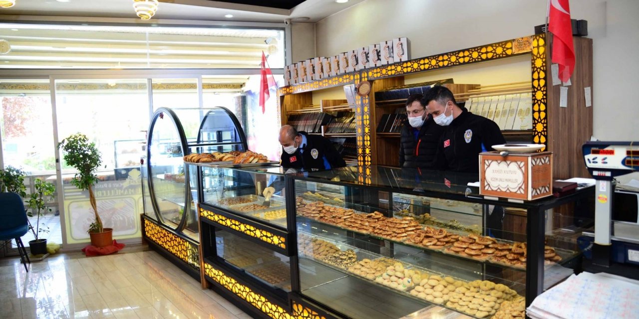Kahramankazan zabıtasında bayram teyakkuzu