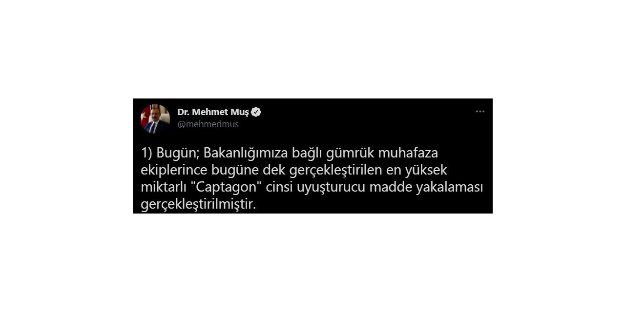 Gümrük Muhafaza ekipleri Hatay’da rekor miktarda Captagon ele geçirdi