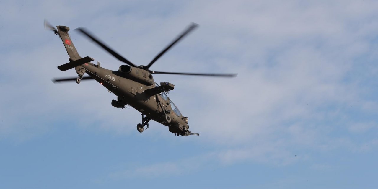 Yeni Atak helikopterleri Emniyet Genel Müdürlüğü’ne teslim edildi