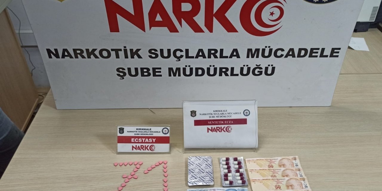 Kırıkkale’de uyuşturucu operasyonu, 1 tutuklama