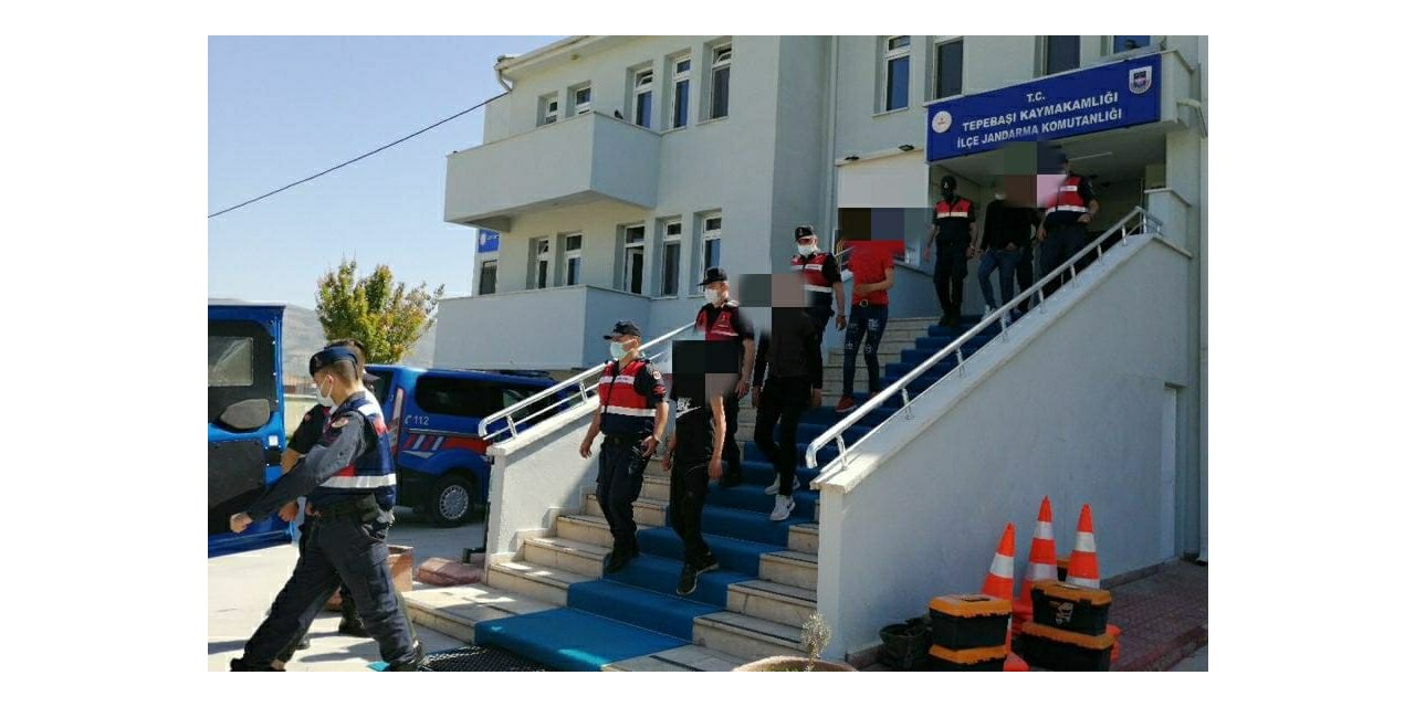 Motosiklet hırsızlığı yaptığı belirlenen 5 kişi yakalandı
