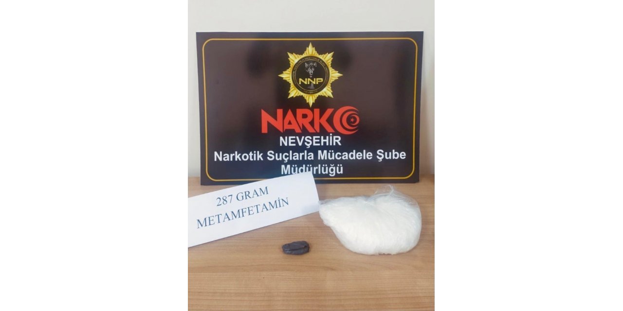 Nevşehir’de uyuşturucu taciri 1 kişi tutuklandı