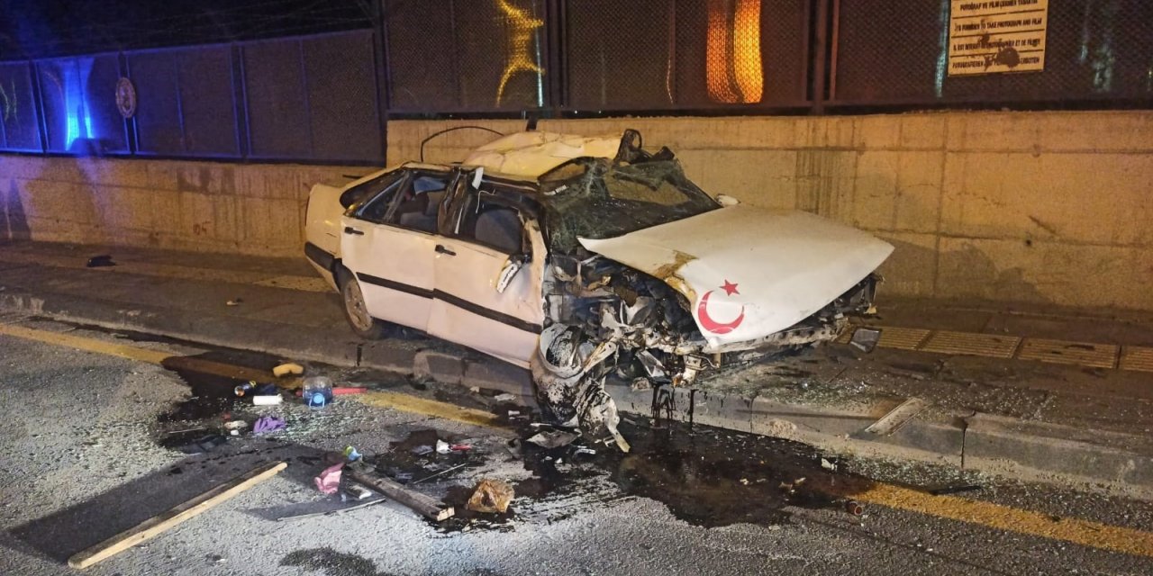 Başkent’te trafik kazası: 2 yaralı