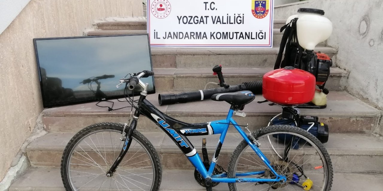 Yozgat’ta hırsızlık olayına karışan 2 kişi yakalandı