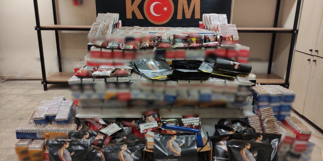 Kaçak sigara operasyonu