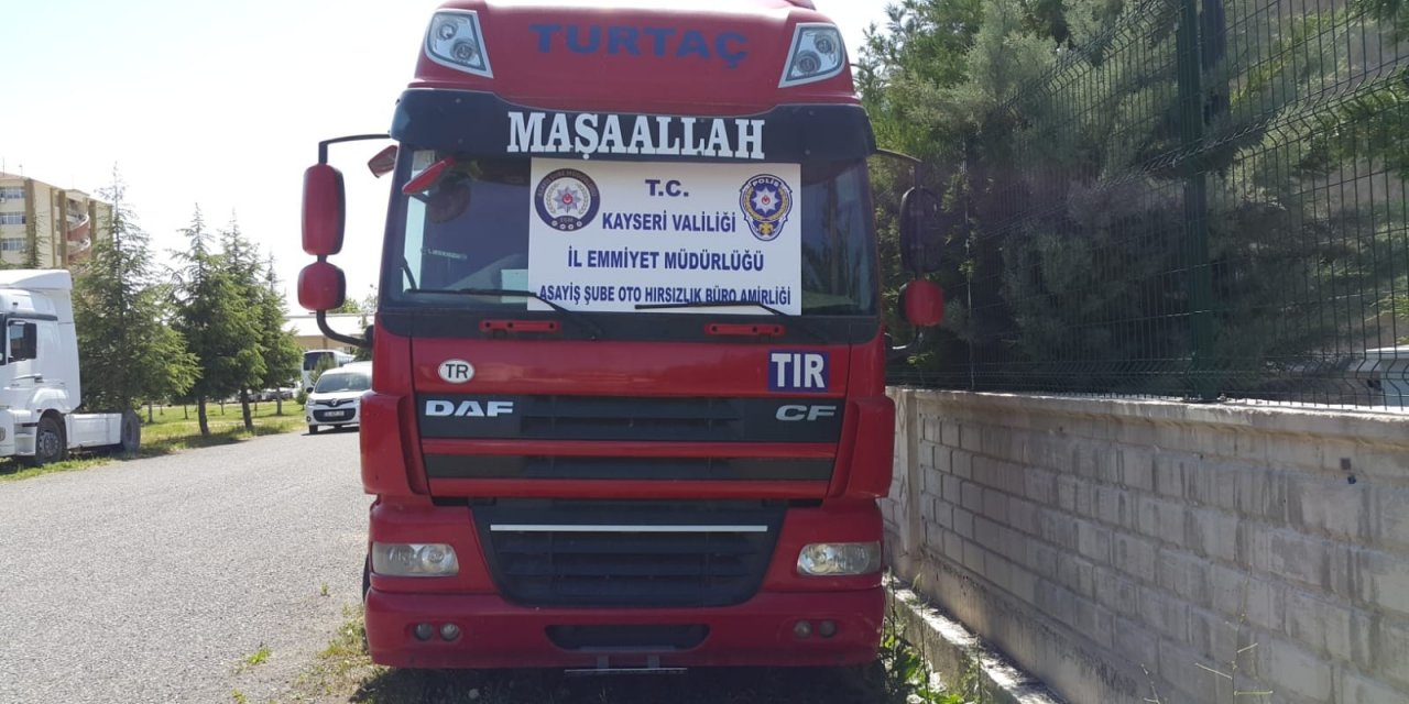 Haciz ve yakalamalı araçlardan çenç yapılan 2 çekici yakalandı