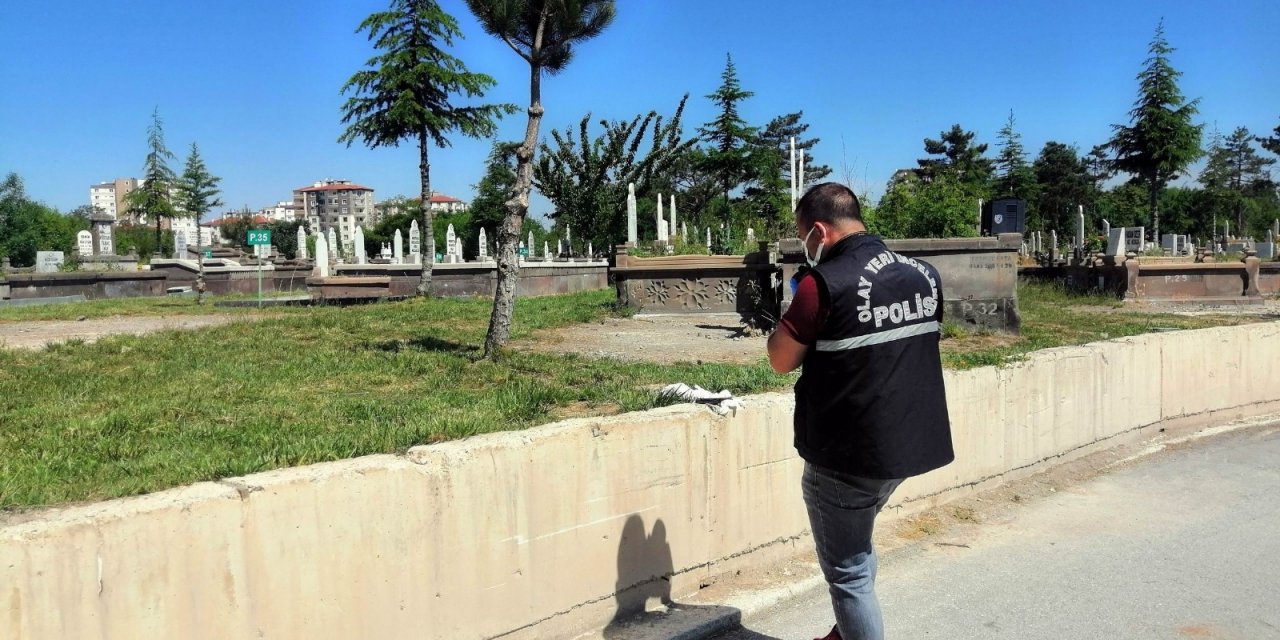 Mezarlıkta intihar girişimi