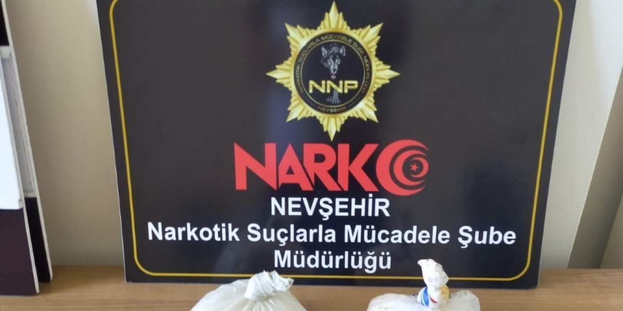 Nevşehir’de uyuşturucu taciri 2 şüpheli tutuklandı