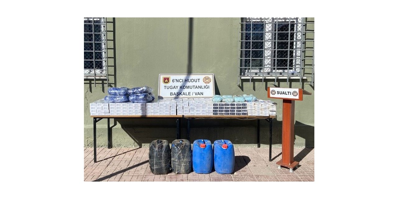 Hatay, Van, Hakkari ve Iğdır hudut hatlarında 55 kilo uyuşturucu yakalandı