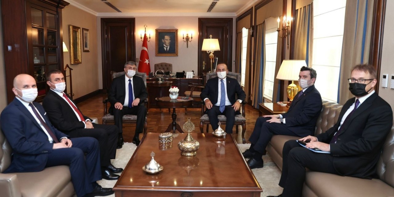 Dışişleri Bakan Çavuşoğlu, Bulgaristan Hak ve Özgürlükler Hareketi’nin Genel Başkanı Karadayı’yı ağırladı