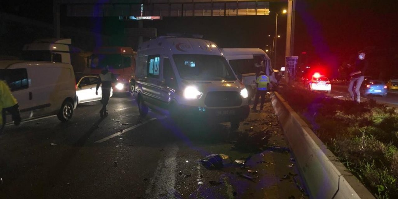 Ankara’da trafik kazası: 3 yaralı
