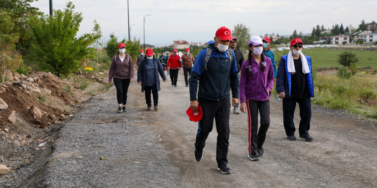 Talas’ta ‘Dünya Çevre Gününde’ doğa yürüyüşleri başladı