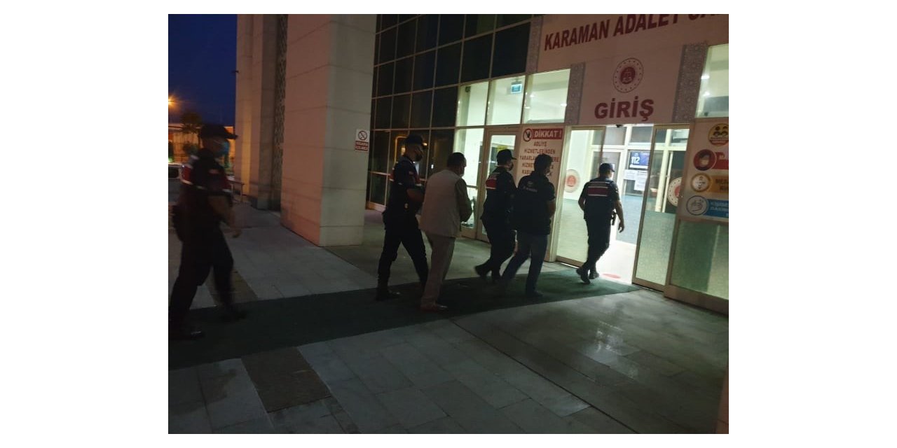 Karaman’da aranan 2 kişi tutuklandı