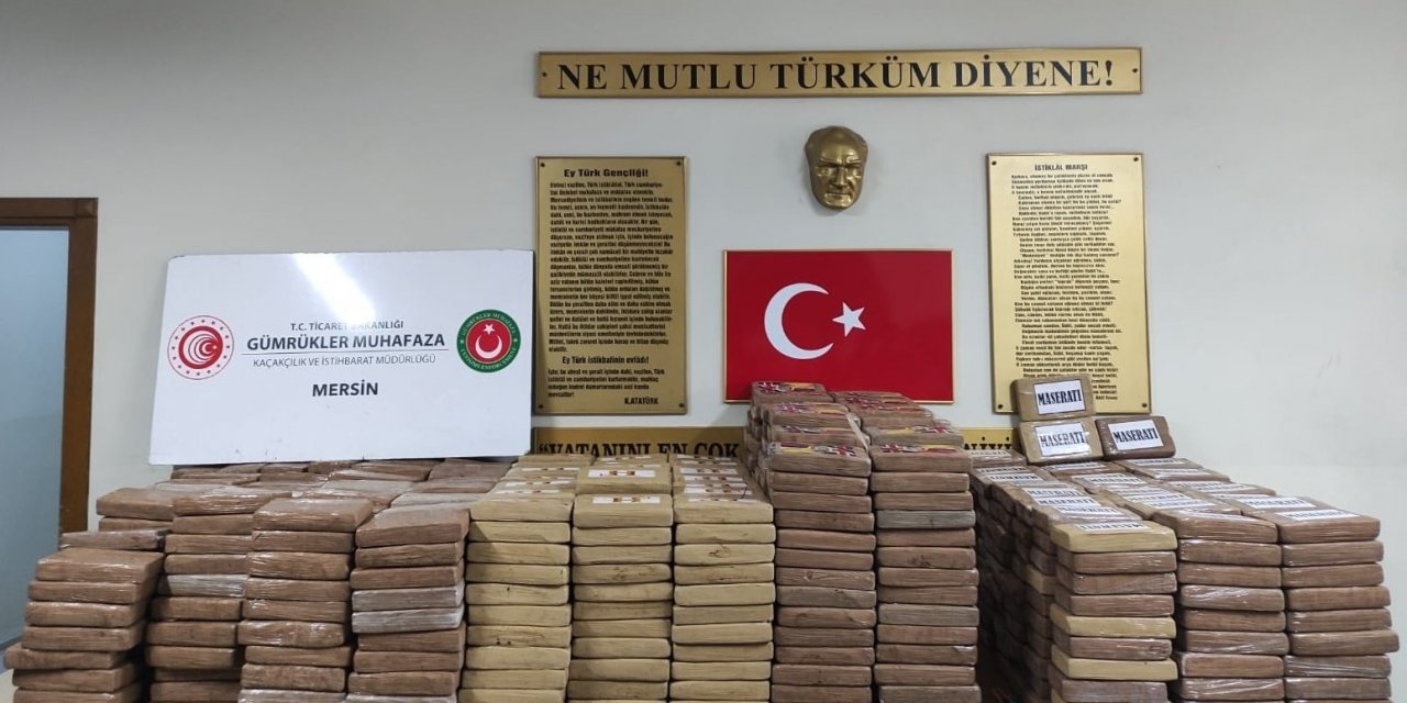 Gümrük Muhafaza ekiplerinden Türkiye tarihinin en büyük kokain yakalaması