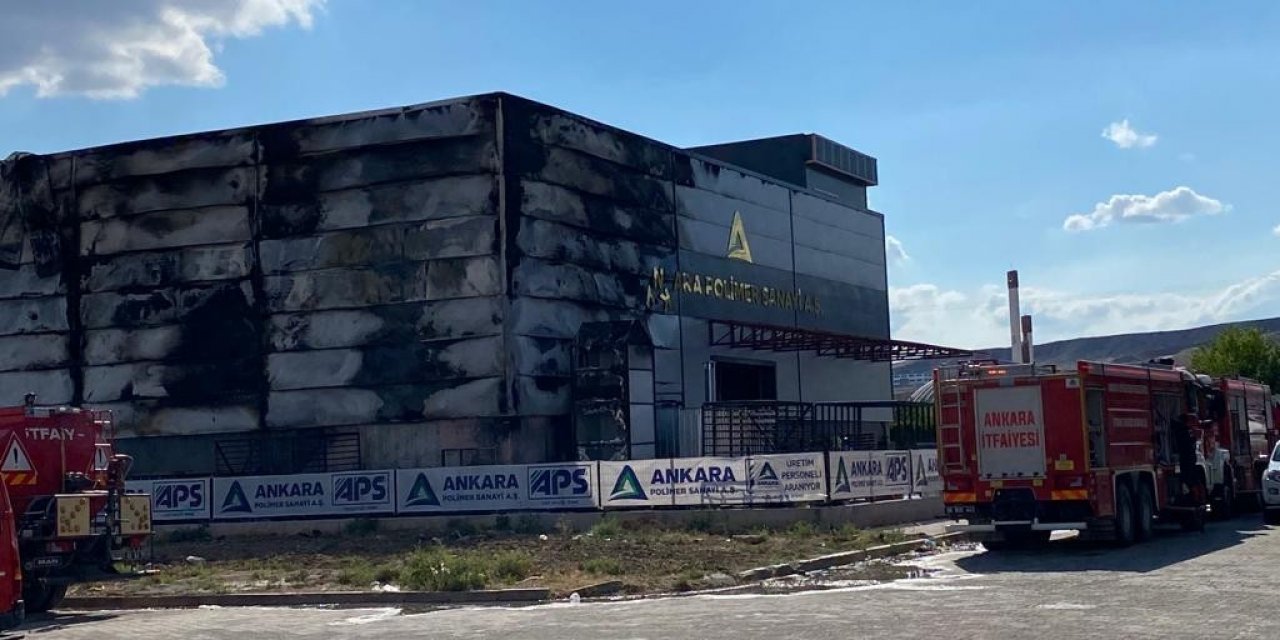 Polyester fabrikasında çıkan yangında çok sayıda işçi dumandan etkilendi