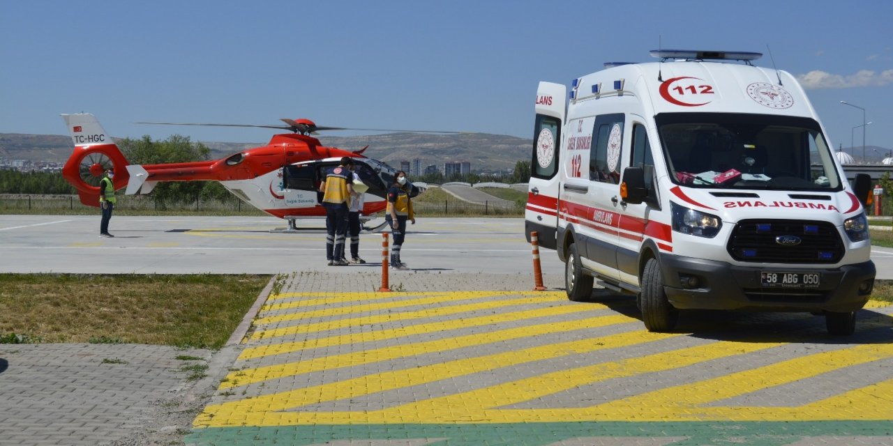 14 yaşında intihara kalkıştı, ip koptu, helikopter yetişti