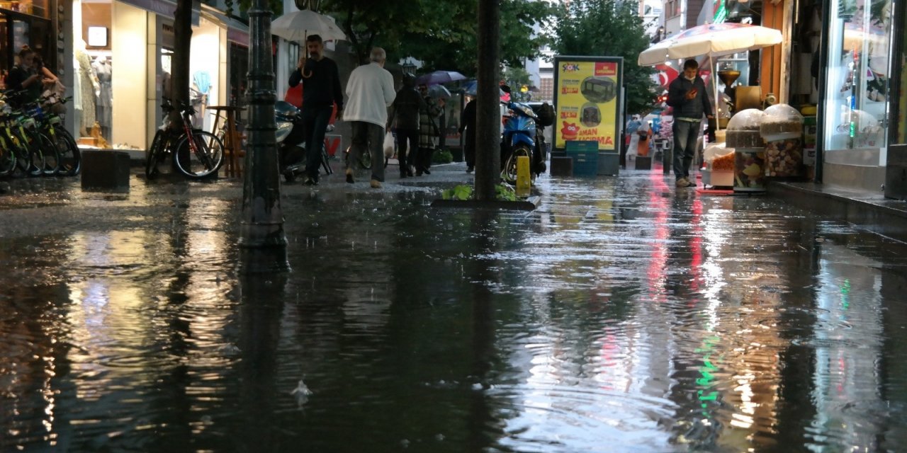 Eskişehir’de şiddetli yağış
