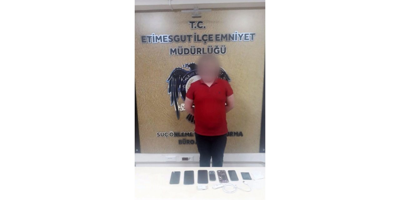 Çaldığı telefonu sattıktan kısa süre sonra yakalandı