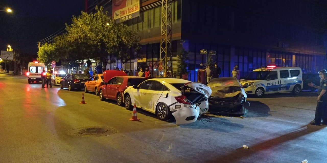Başkent’te zincirleme trafik kazası: 7 yaralı