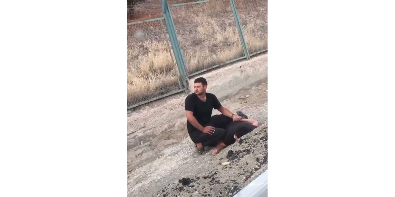 Polatlı’da kışlada yangın çıkarmaya çalışan şahıs yakalandı