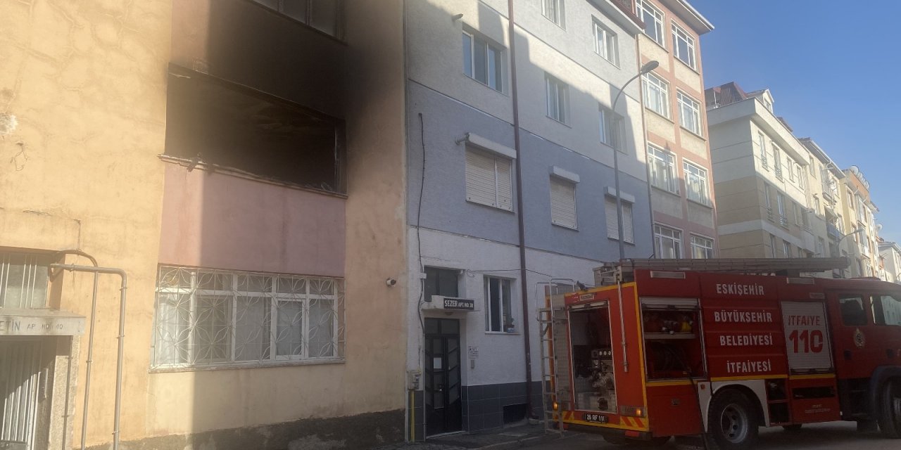 Eskişehir’de ev yangını korkuttu