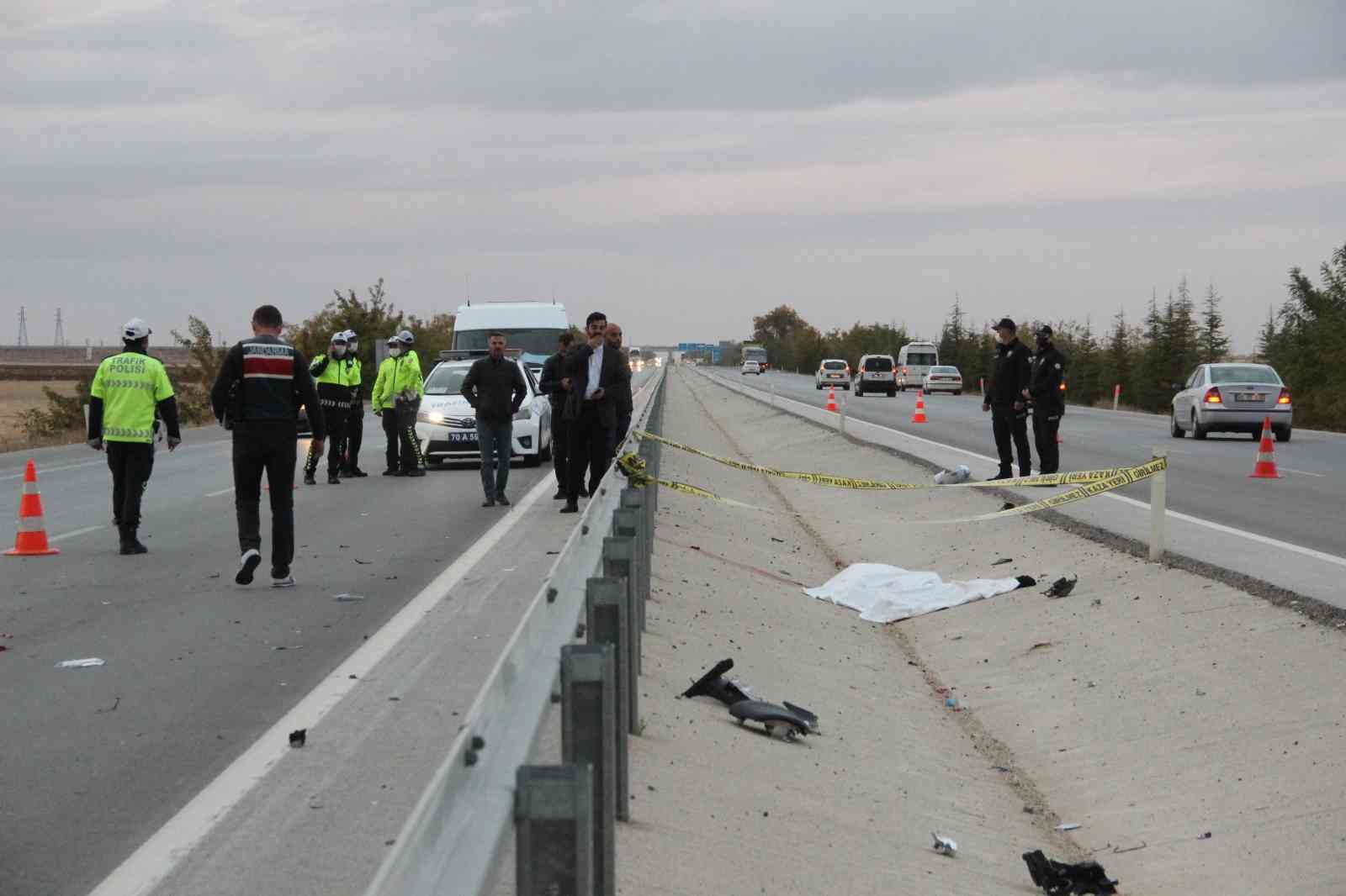 Öğretmenin hız motoruyla feci ölümü