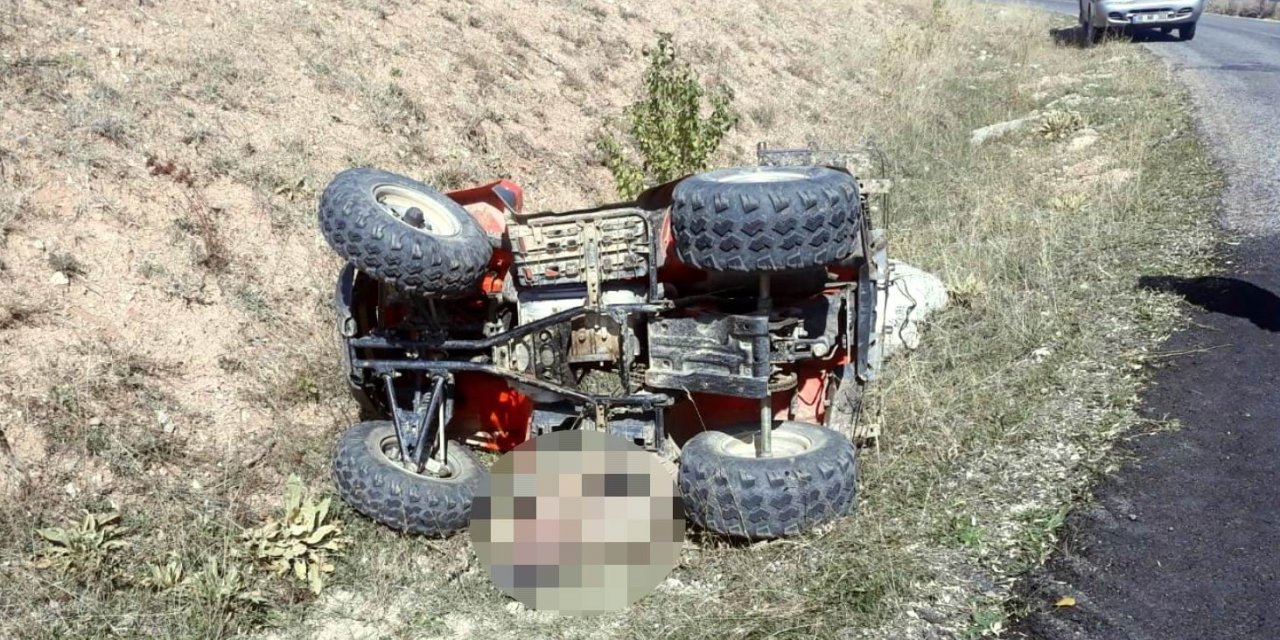 Atv’nin Altında Kalan Yaşlı Adam Yaşamını Yitirdi