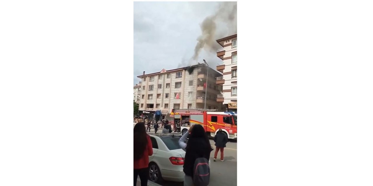 Ankara’da korkutan yangın