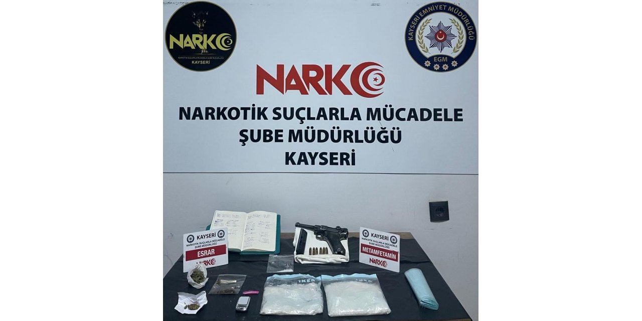 Kayseri’de uyuşturucu madde ticareti yapan kardeşler gözaltına alındı