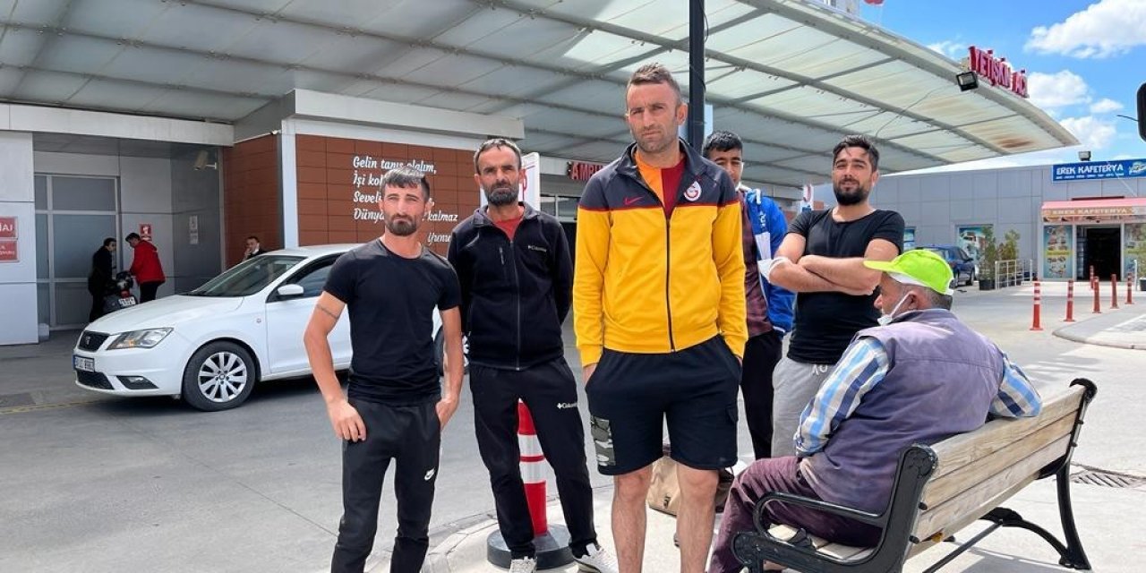 Şantiyedeki yemekten zehirlenen 28 işçi hastanelik oldu
