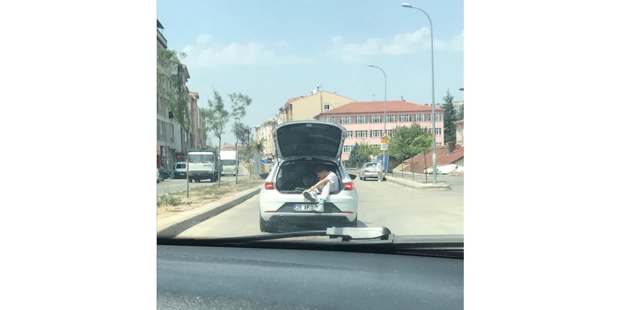 Gencin bagajda ki tehlikeli yolculuğu
