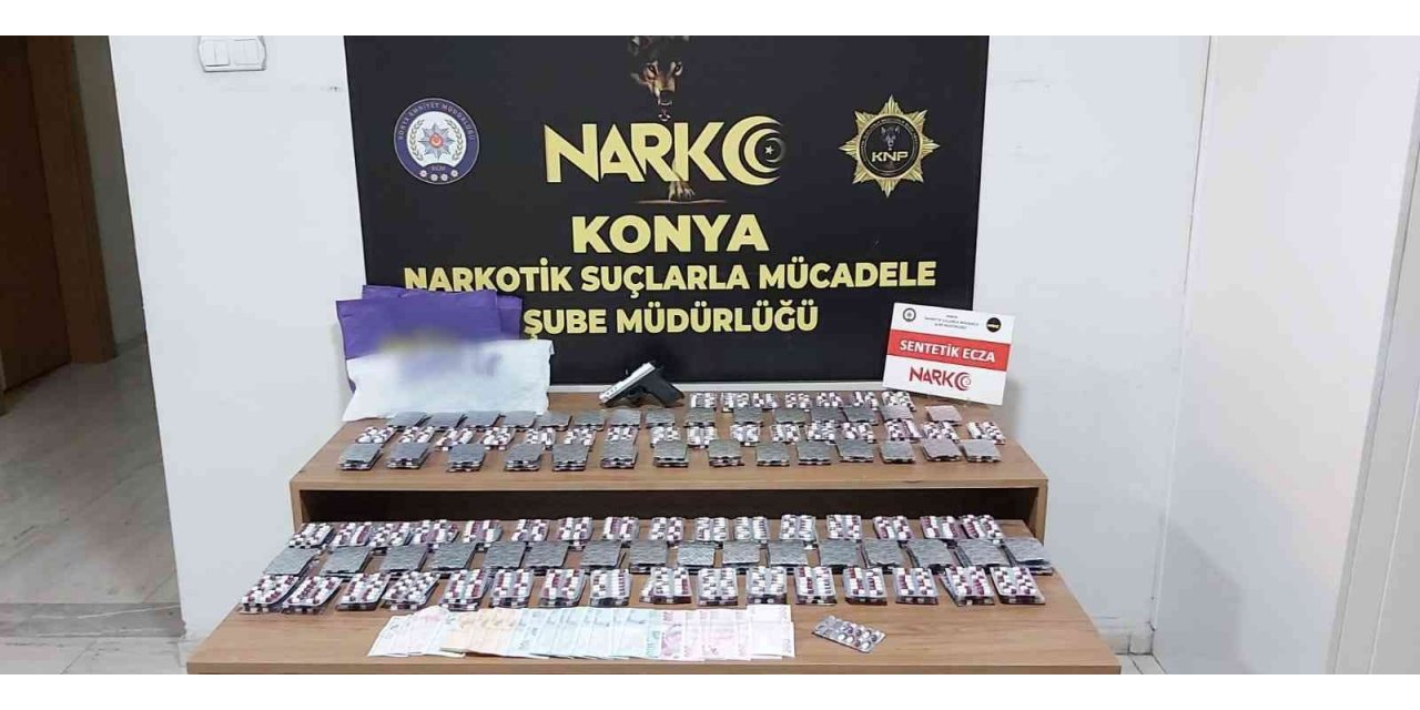 Konya’da polise ateş açan zehir tacirleri tutuklandı