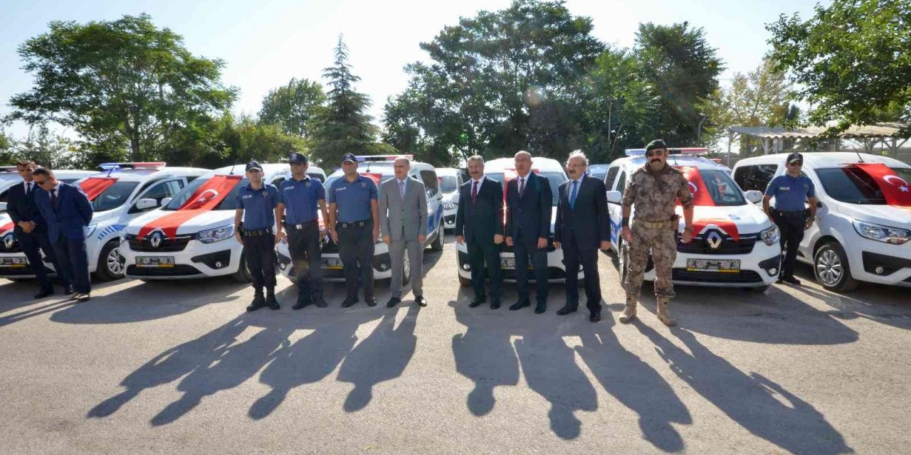 Konya Emniyetine 31 yeni araç takviyesi