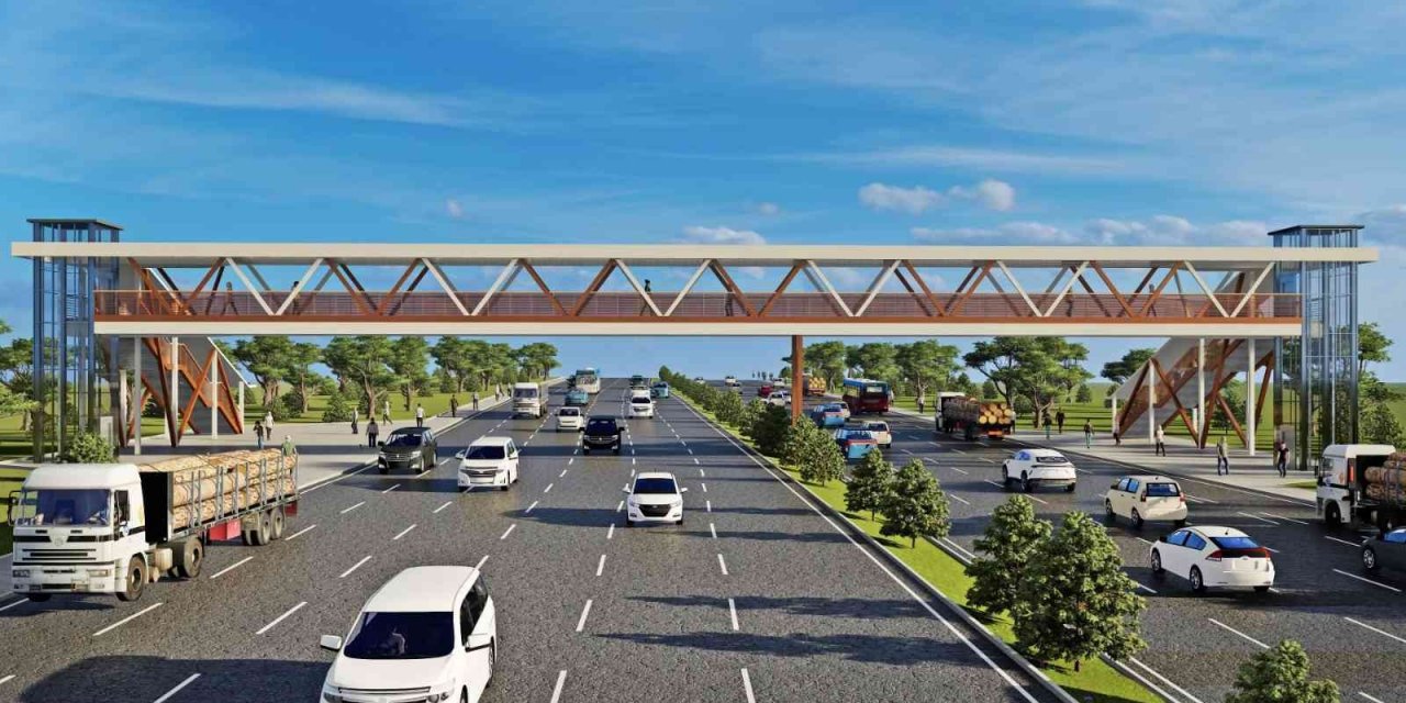 ABB’den yeni ve modern yaya üst geçitleri