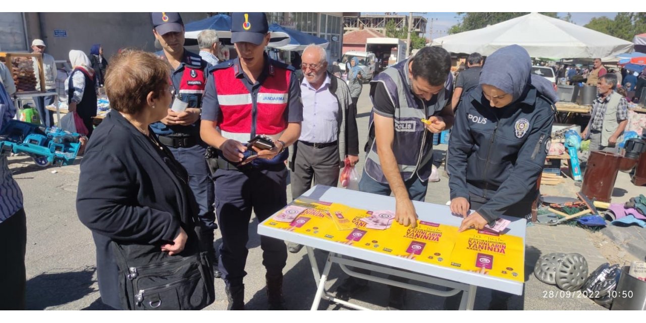 Hacıbektaş’ta kadınlara KADES tanıtıldı