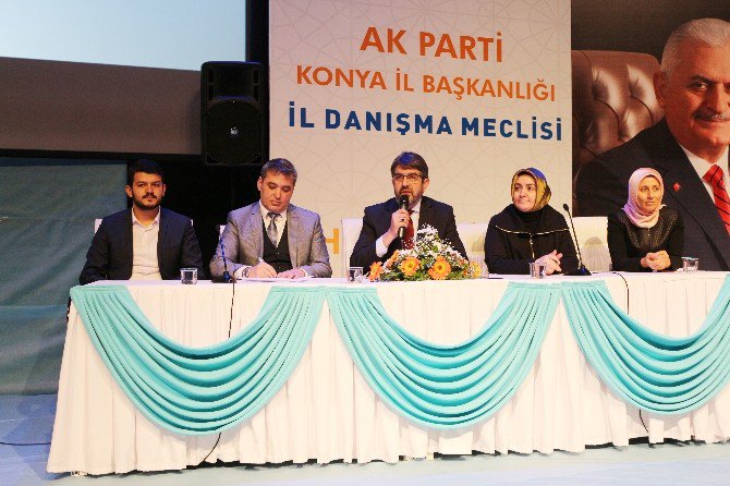 AK Parti Konya İl Danışma Meclisi toplandı