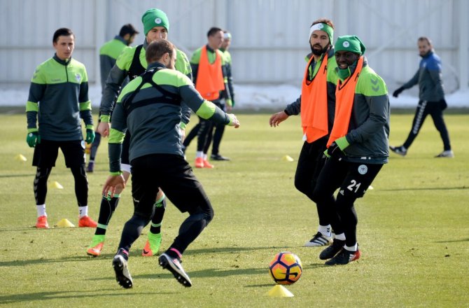 Konyaspor, Gençlerbirliği maçına hazırlanıyor