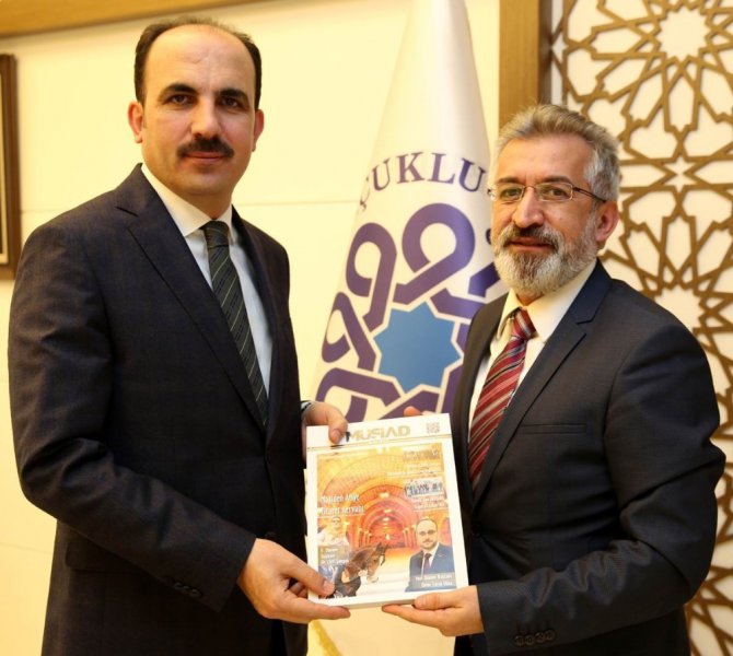 Lütfi Şimşek’ten Başkan Altay’a teşekkür ziyareti