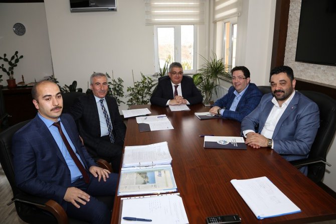 Aksaray’da OSB yönetim kurulu toplantısı yapıldı