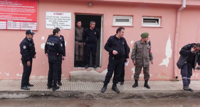 Cezaevindeki yangın ihbarı tatbikat çıktı