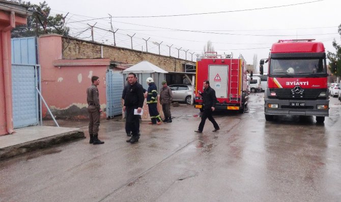 Cezaevindeki yangın ihbarı tatbikat çıktı