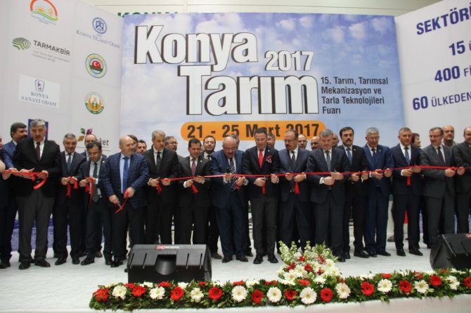 Konya Tarım Fuarı açıldı