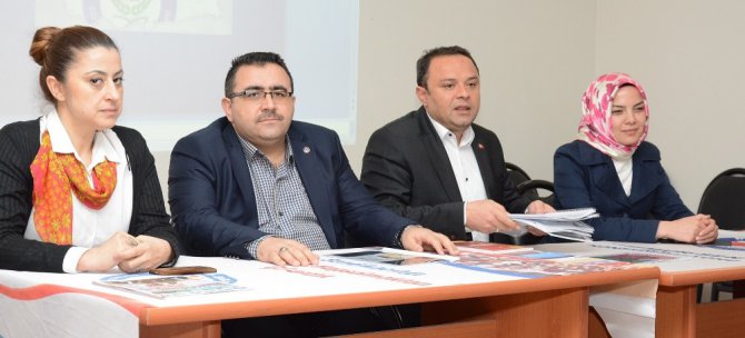 Aksaray AK Parti heyeti öğretmenlerle buluştu