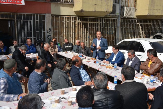 Milletvekili Aydoğdu ve Başkan Yazgı’dan sanayi esnafıyla istişare toplantısı