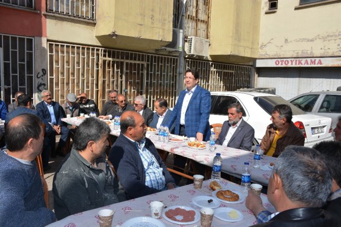 Milletvekili Aydoğdu ve Başkan Yazgı’dan sanayi esnafıyla istişare toplantısı
