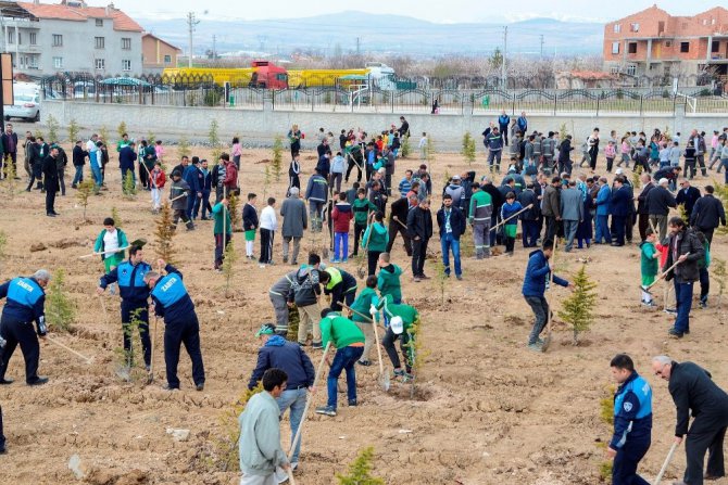 Meram’da Nalçacılılar Hatıra Koruluğu oluşturuldu