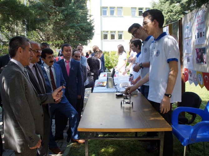 Akşehir Anadolu Lisesinden bilim fuarı